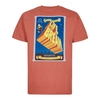 Weird Fish Life Of Bream Artist T-Shirt Brick Red Size S