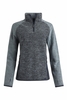 Weird Fish Maple Activewear Recycled 1/4 Zip Macaroni Sweatshirt Faded Jade Size 12