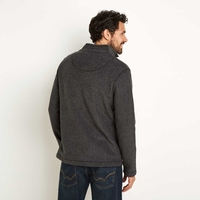 Weird Fish Morle 1/4 Zip Microfleece Charcoal Size M