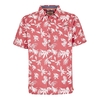 Weird Fish Mullins Hawaiian Short Sleeve Shirt Rose Size 4XL