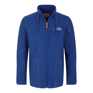 Weird Fish Nordell Full Zip Technical Macaroni Jacket Deep Ocean Size L