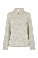 Weird Fish Oreille Recycled Full Zip Textured Fleece Lemon Size 12
