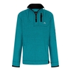 Weird Fish Parkway 1/4 Zip Tech Macaroni Deep Teal Size L