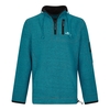 Weird Fish Parkway 1/4 Zip Tech Macaroni Sweatshirt Blue Jay Size S