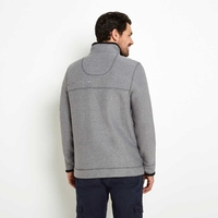 Weird Fish Parkway Deluxe Tech Macaroni Sweatshirt Gunmetal Size 4XL