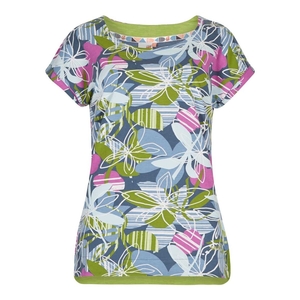 Weird Fish Paw Paw Printed Jersey T-Shirt Petrol Blue Size 12