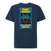 Weird Fish Plaice Invaders Artist T-Shirt Black Iris Size 4XL