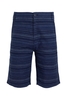 Weird Fish Pokhara Striped Shorts Navy Size 38