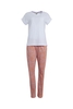 Weird Fish Rosalin Printed Loungewear Set Blush Size 12
