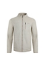 Weird Fish Rossten Eco Full Zip Grid Fleece Ecru Size M