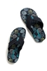 Weird Fish Salcombe Flip Flops Ensign Blue Size 3