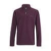 Weird Fish Silvermine 1/4 Zip Hexagon Fleece Plum Size XL