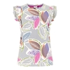 Weird Fish Sonora Quick Dry Printed T-Shirt Light Cream Size 10