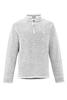 Weird Fish Stern 1/4 Zip Eco Macaroni Sweatshirt Ecru Size 4XL