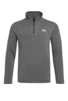 Weird Fish Stowe Recycled 1/4 Zip Soft Knit Frost Grey Size 2XL
