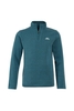 Weird Fish Stowe Recycled 1/4 Zip Soft Knit Teal Blue Size 3XL