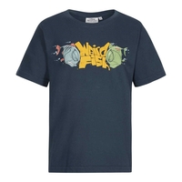 Weird Fish Sudden Impact Artist T-Shirt Moonlight Blue Size 5-6
