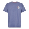 Weird Fish Summer Surf Branded Print T-Shirt Blue Indigo Marl Size 4XL