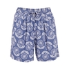 Weird Fish Sundance Patterned Shorts Light Denim Size 20