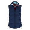 Weird Fish Susa Wadded Gilet Dark Navy Size 14