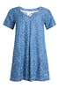 Weird Fish Tahla Printed Lenzing Tencel™ Tunic Denim Size 10