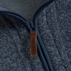 Weird Fish Talas ¼ Zip Soft Knit Fleece Blue Grey Size 2XL