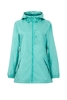Weird Fish Teramo Showerproof Jacket Light Teal Size 14
