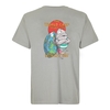 Weird Fish The World Carp Artist T-Shirt Gunmetal Size XL