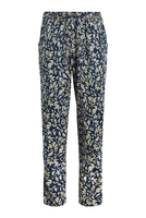 Weird Fish Tinto EcoVero™ Printed Trousers Ensign Blue Size 12