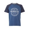 Weird Fish Trader Raglan Graphic T-Shirt Ensign Blue Size L