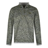 Weird Fish Tyrone 1/4 Zip Herringbone Fleece Dark Olive Size 3XL