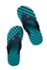 Weird Fish Wexford Waffle Flip Flops Peacock Blue Size 8