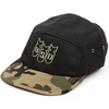 BSD Bomber 5 Panel Cap - Black Black