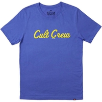 Cult Foley T-Shirt - Blue Large