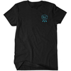 Eclat Ecloud T-Shirt - Black/Cyan/White Large