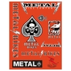 Metal Bikes Sticker pack Black