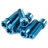 Mission Hollow Stem Bolts Blue / 23mm