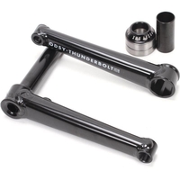Odyssey Thunderbolt Cranks with BB - LHD Black / LHD/165mm