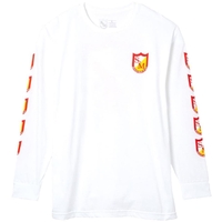 S&M Whip Girl Long Sleeve T-Shirt - White