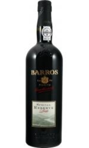 Barros - Special Reserve 6x 75cl Bottles