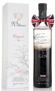 Chase Distillery - Elegant Crisp Gin in white gift box 70cl Bottle