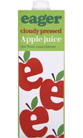 Eager Drinks - Apple Juice 1 Litre Carton