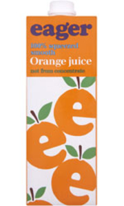 Eager Drinks - Orange Juice 1 Litre Carton