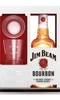 Jim Beam - White Label Glass Pack 70cl Bottle