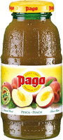 Pago - Peach Juice 12x 200ml Bottles