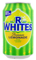 R Whites - Lemonade 24x 330ml Cans