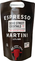 Soho Street Cocktails - Cold Brew Espresso Martini 1.5 Litre Pouch