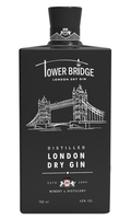 Tower Bridge - London Dry Black Gin 70cl Bottle