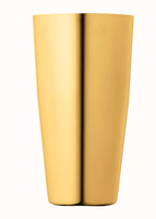 Urban Bar - 17oz Gold Plated Boston Shaker Tin Accessories