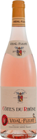 Vidal-Fleury - Cotes du Rhone Rose 2018 6x 75cl Bottles